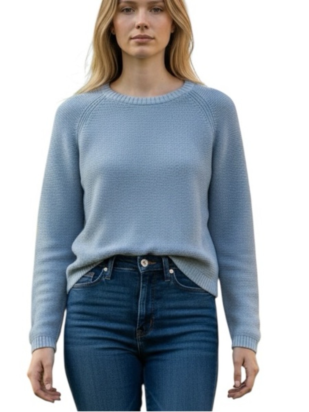 Patagonia Women’s Light Blue 100% Organic Cotton